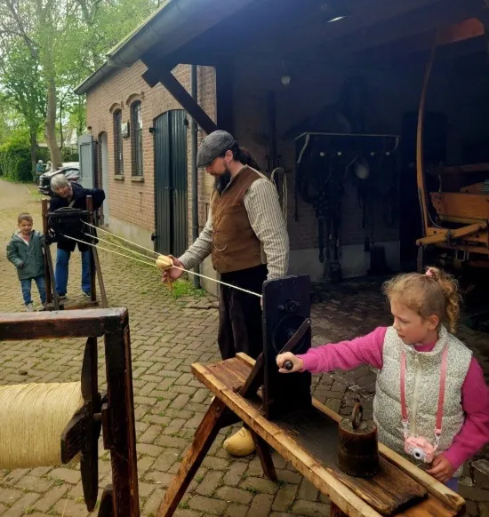 De boerderij vroeger en nu